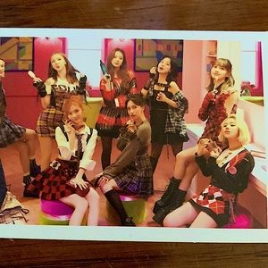 Twice the feels group photocard OT9